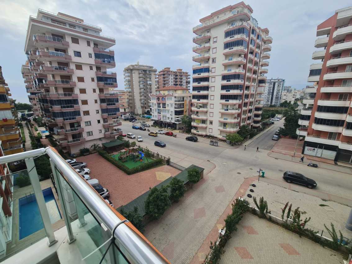 Furnished Sea View 1+1 Apartment in Alanya/Mahmutlar